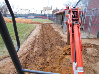 athletic field drainage installation nj